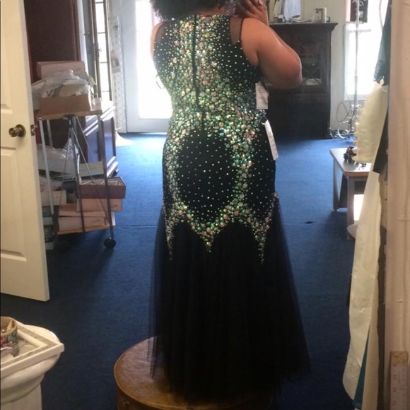 Black Prom Dress - Picture 2 of 3